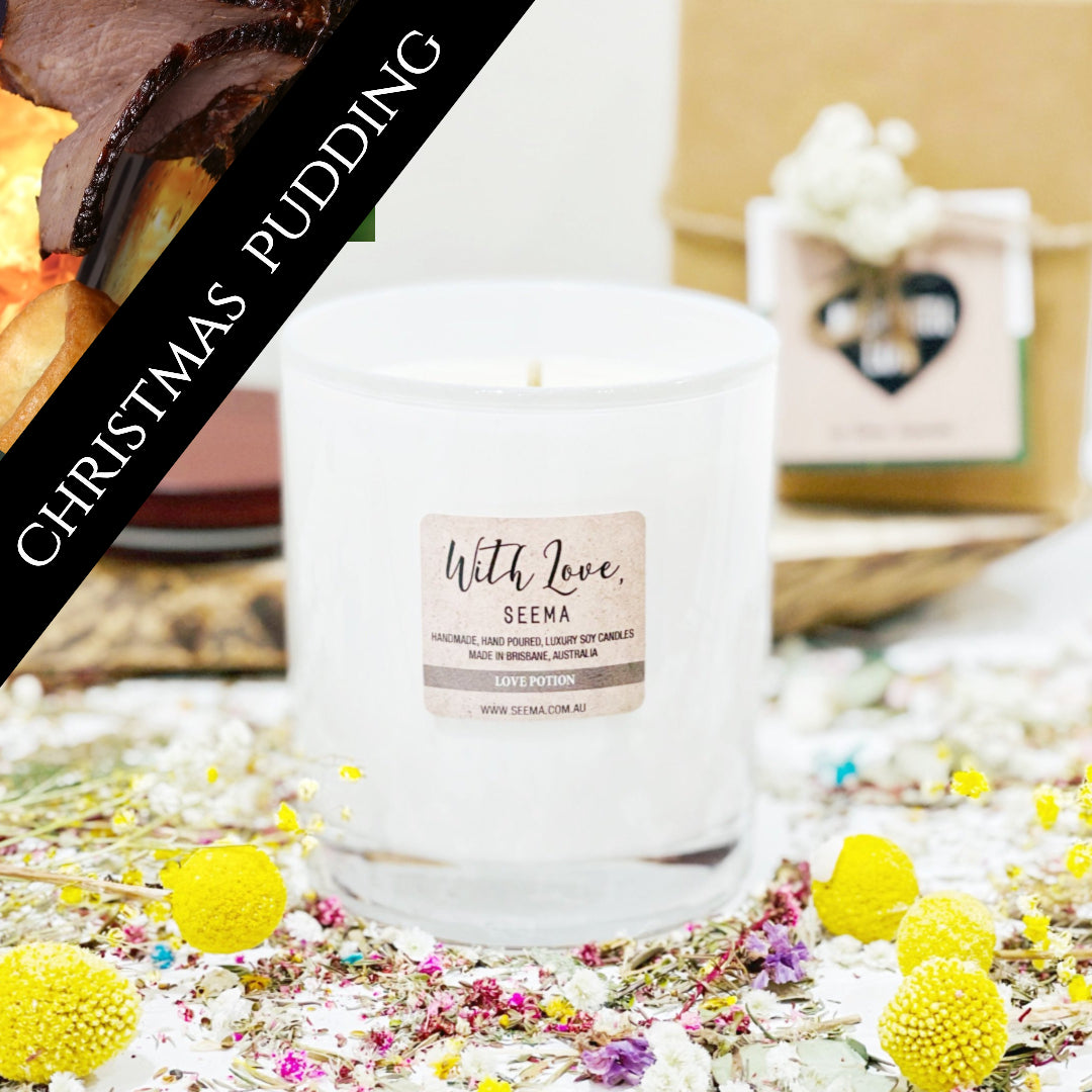 Christmas Pudding - Luxury Soy Scented Candle