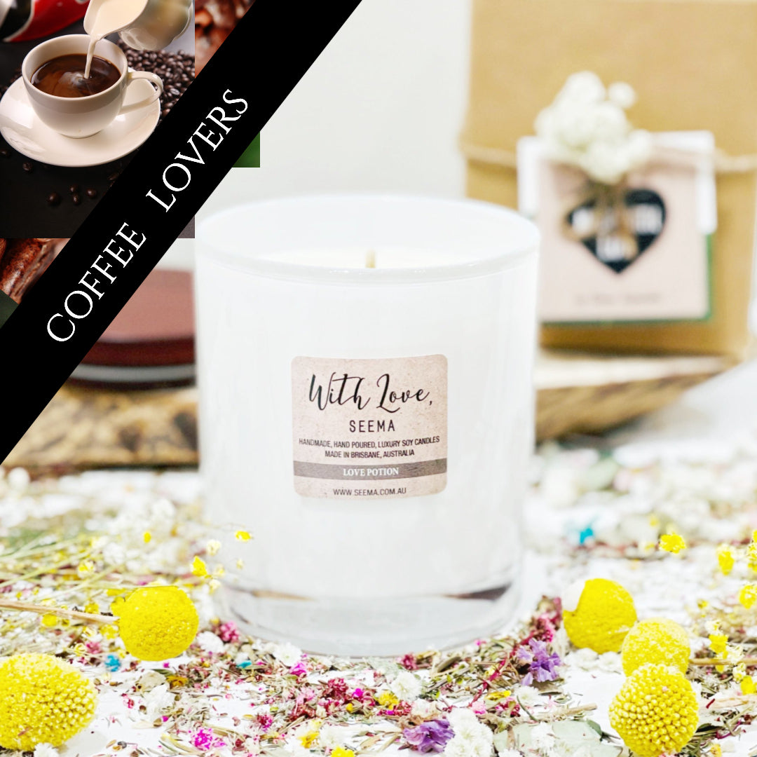 Coffee Lovers - Luxury Soy Scented Candle