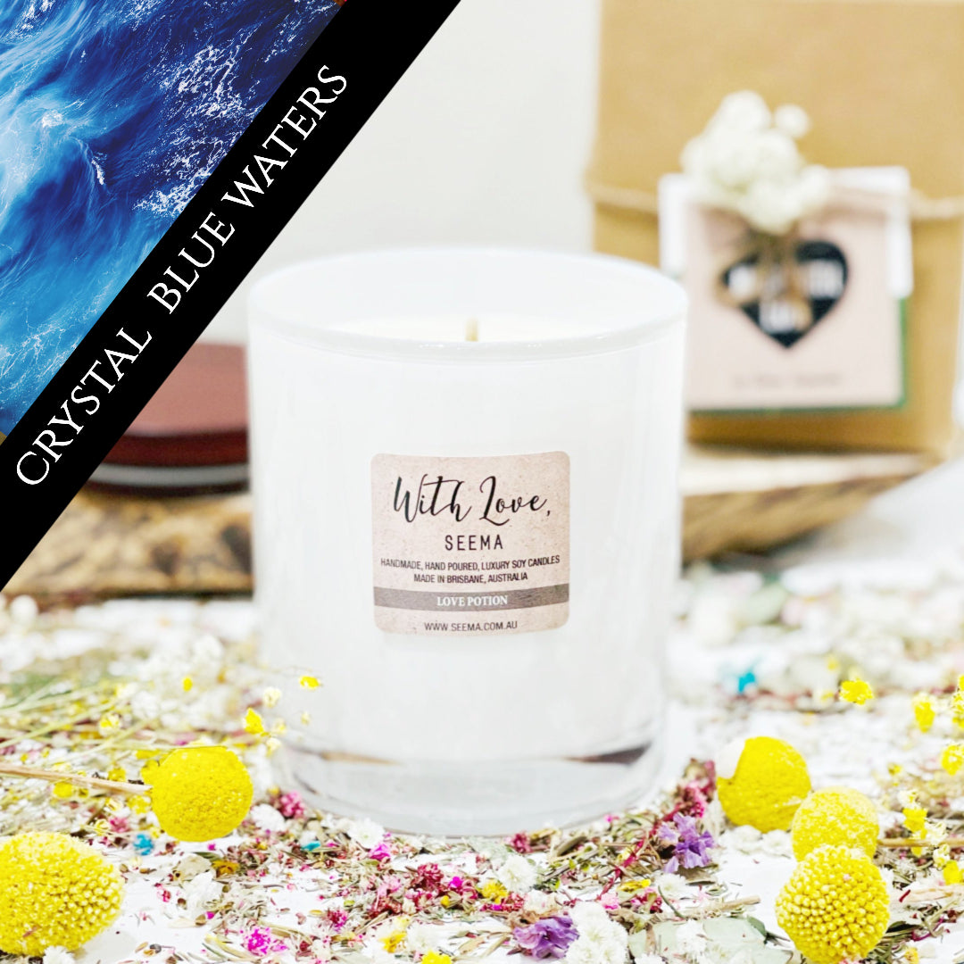Crystal Blue Waters - Luxury Soy Scented Candle