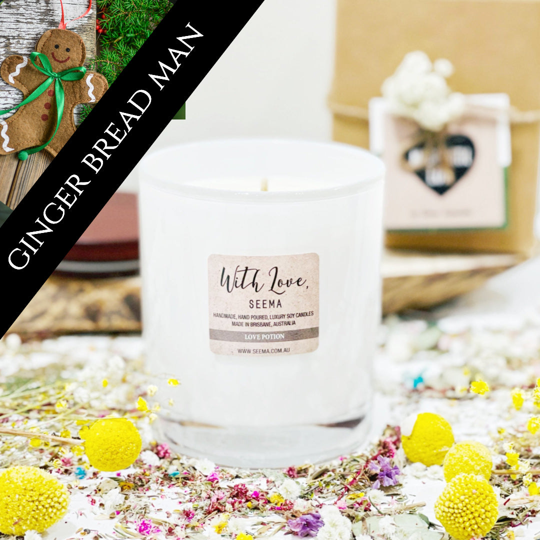 Gingerbread Man - Luxury Soy Scented Candle