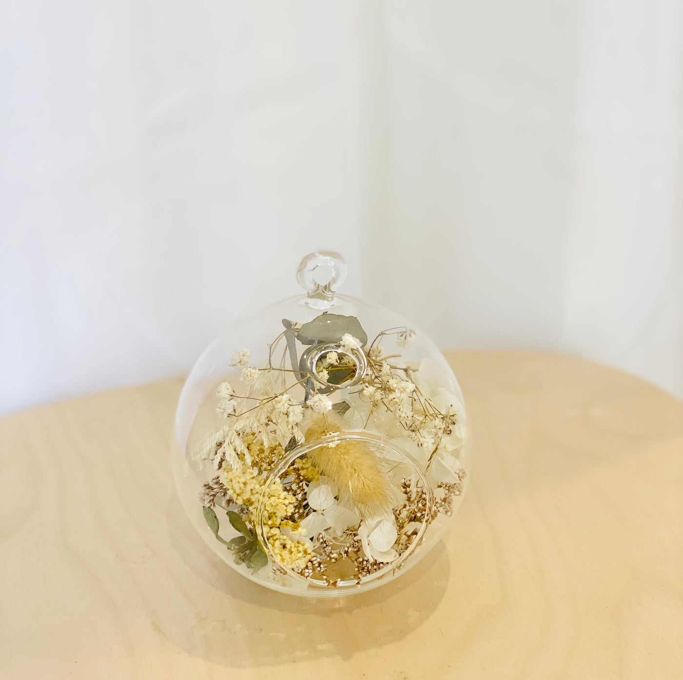 Glassflower Ball - Beige