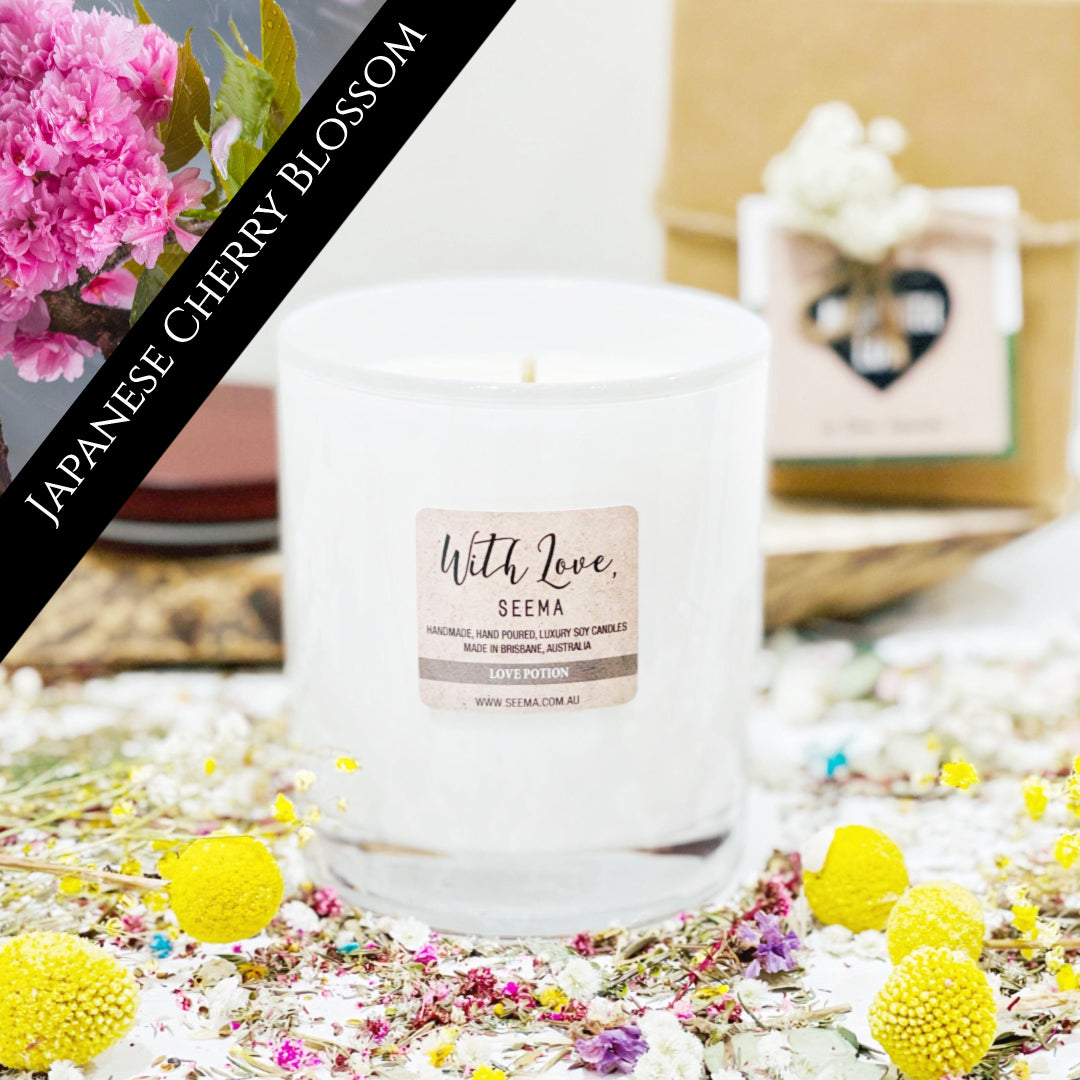 Japanese Cherry Blossom - Luxury Soy Scented Candle
