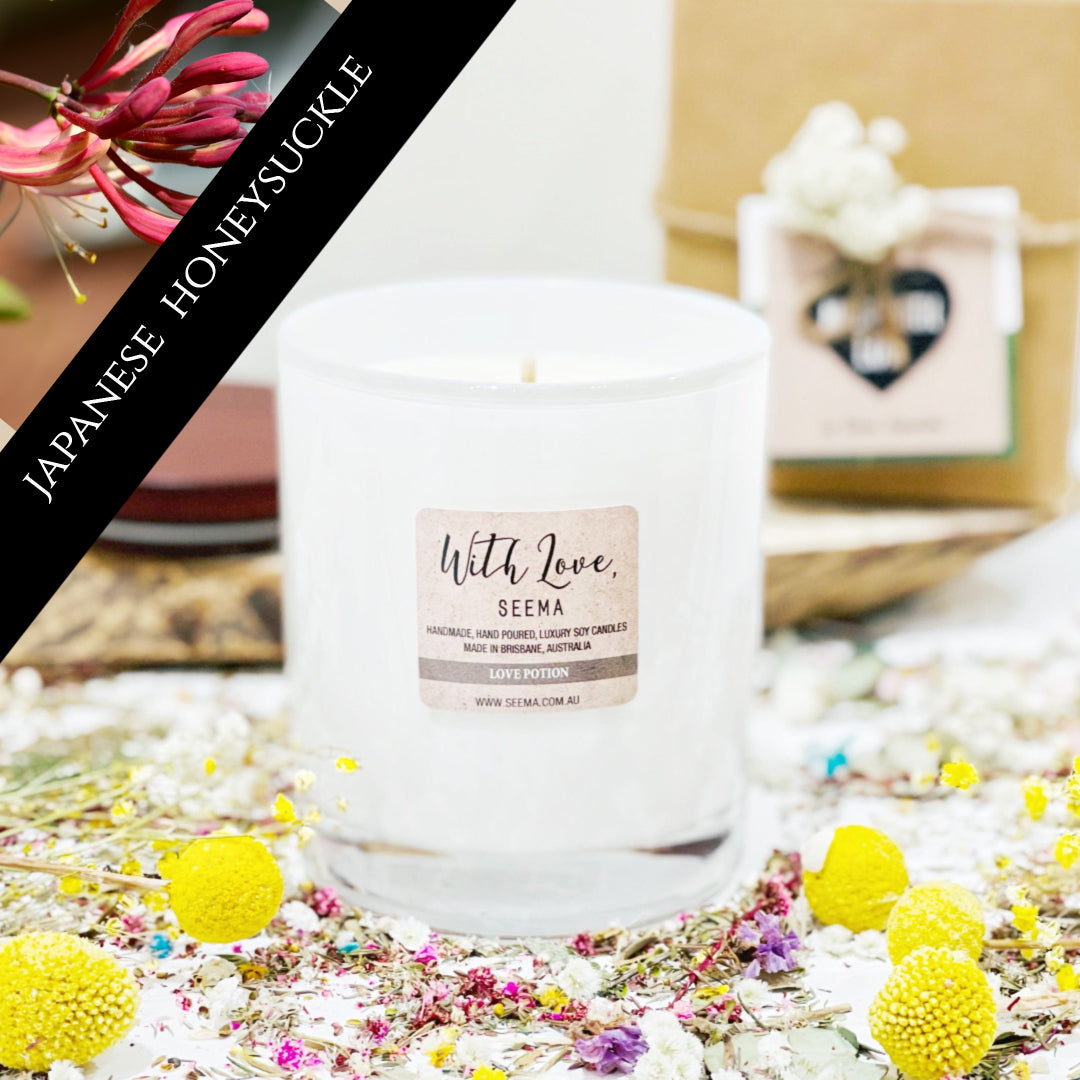 Japanese Honeysuckle - Luxury Soy Scented Candle