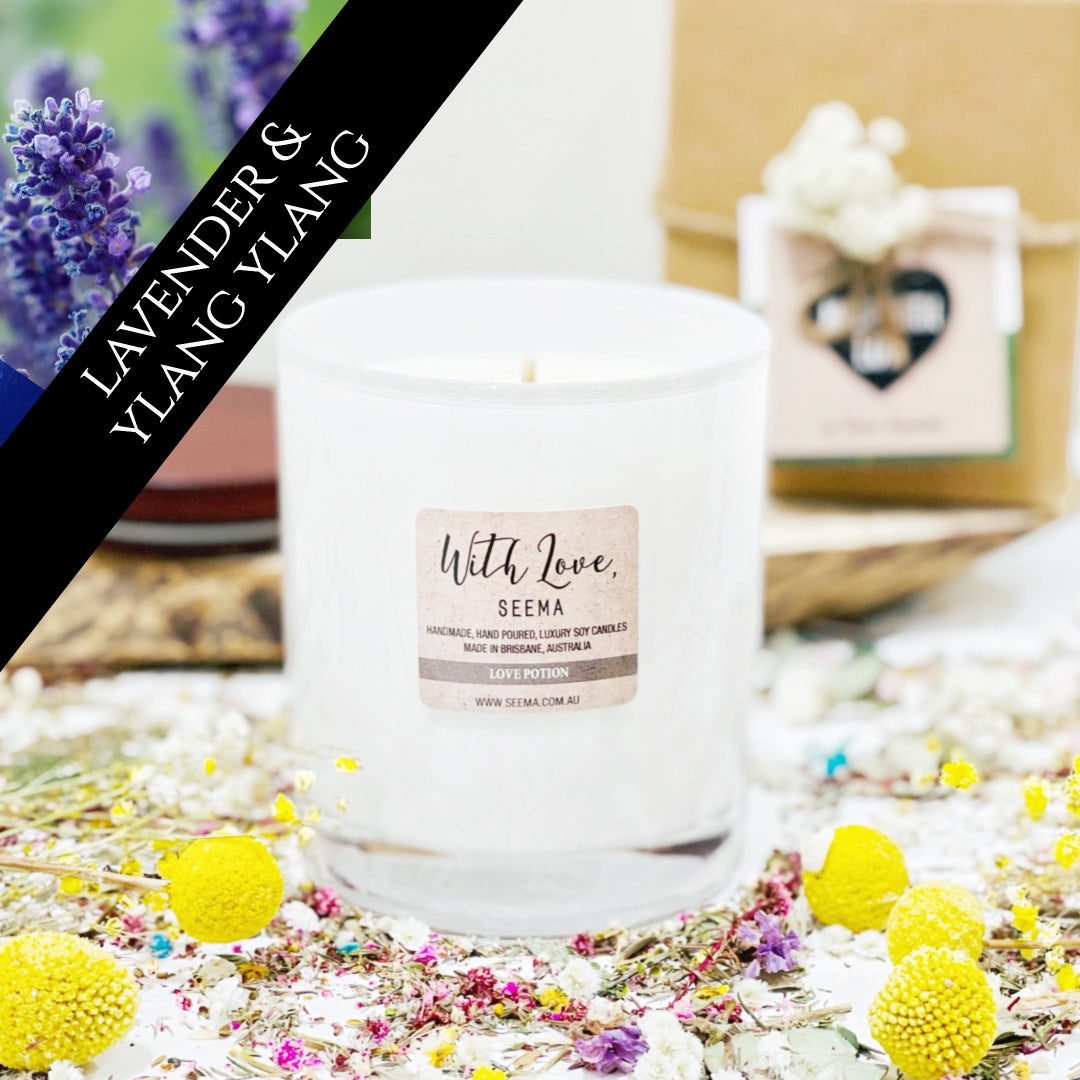 Lavender and Ylang Ylang - Luxury Soy Wax Candle