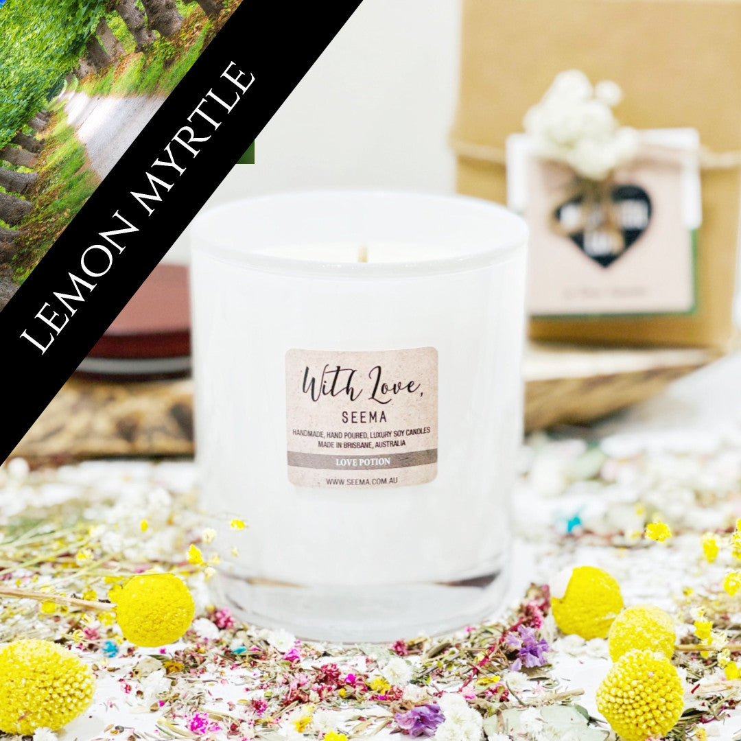 Lemon Myrtle - Luxury Soy Scented Candle