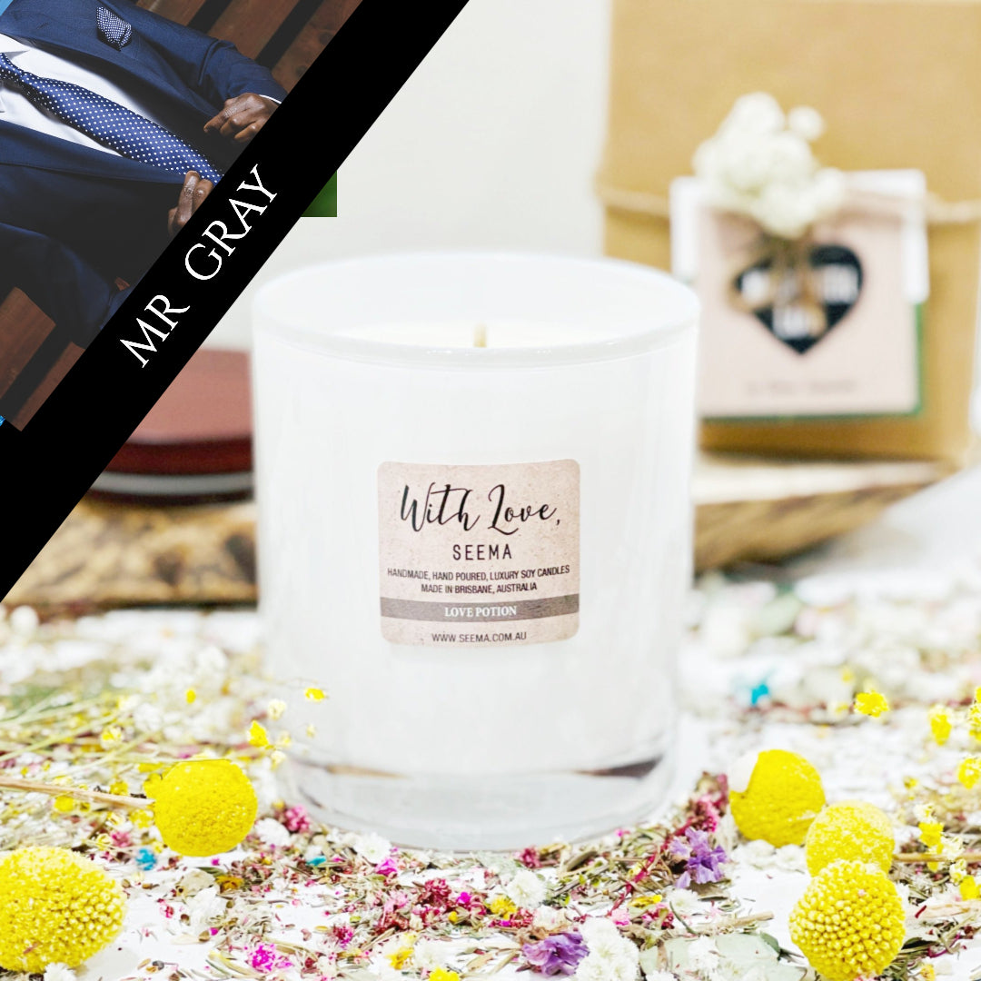 Mr Gray - Luxury Soy Scented Candle